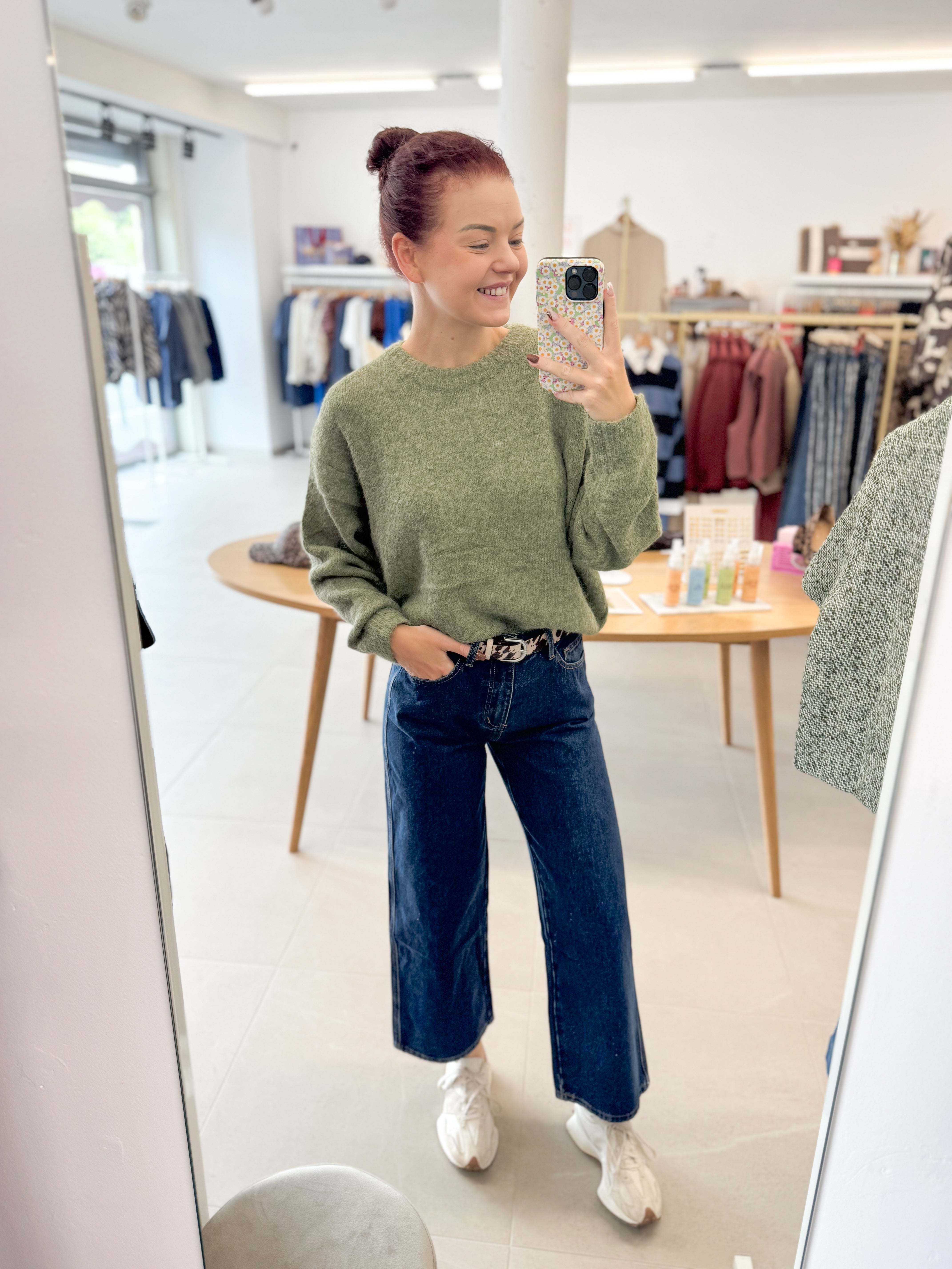 Colombe wide jeans - Denim dark
