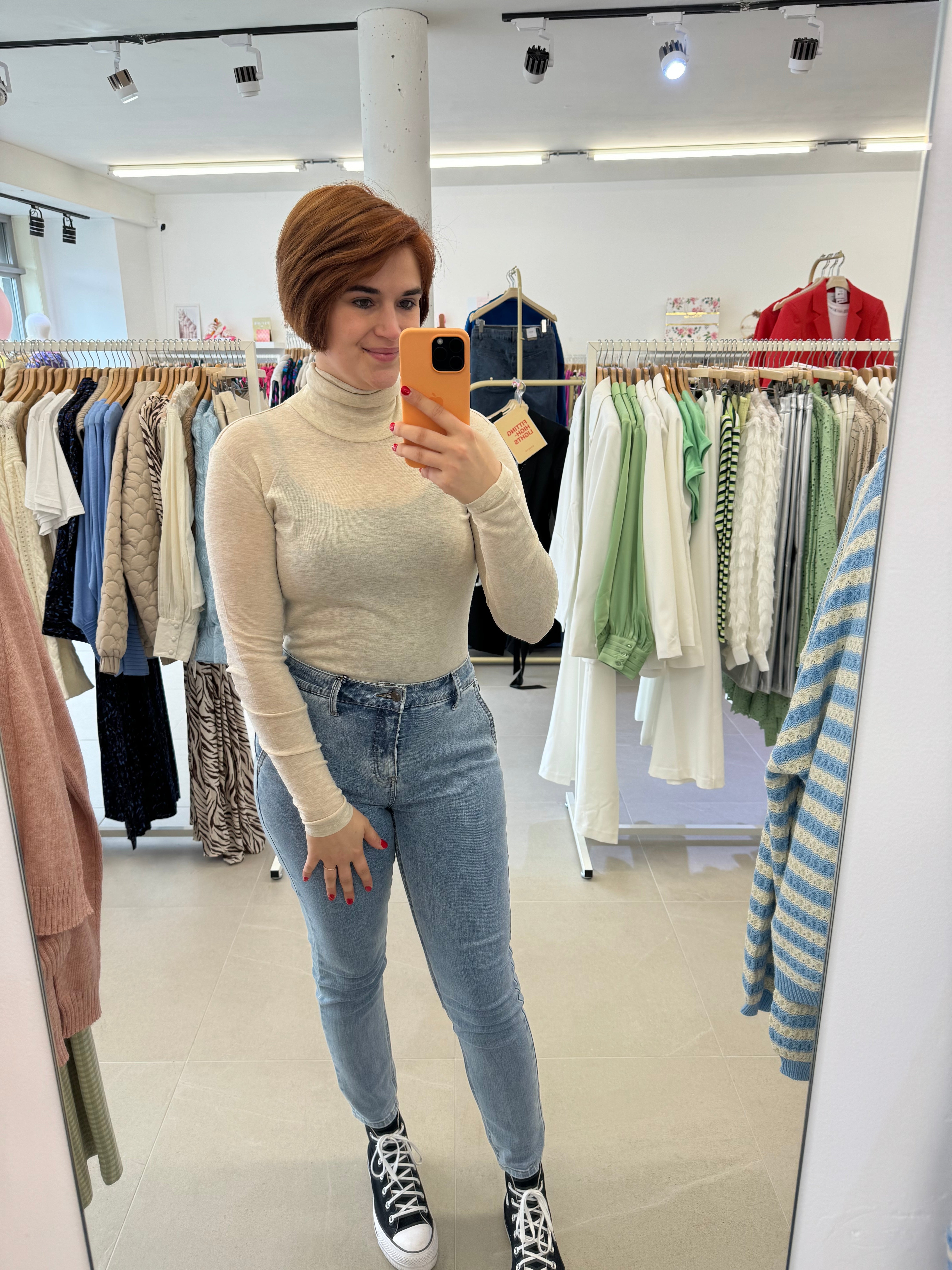 Vijolina Col roulé - melan clair