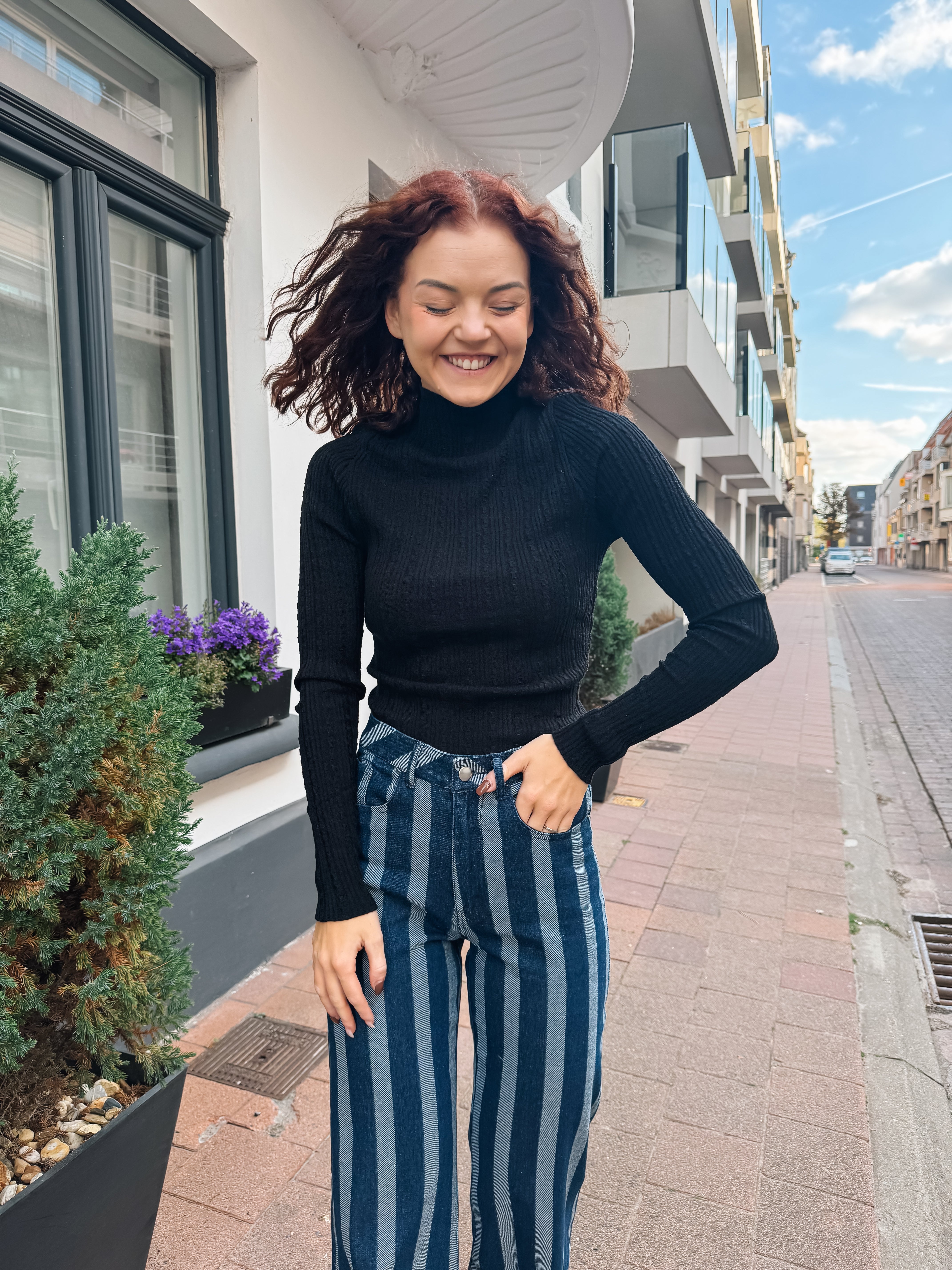 Sweater Rose - Black