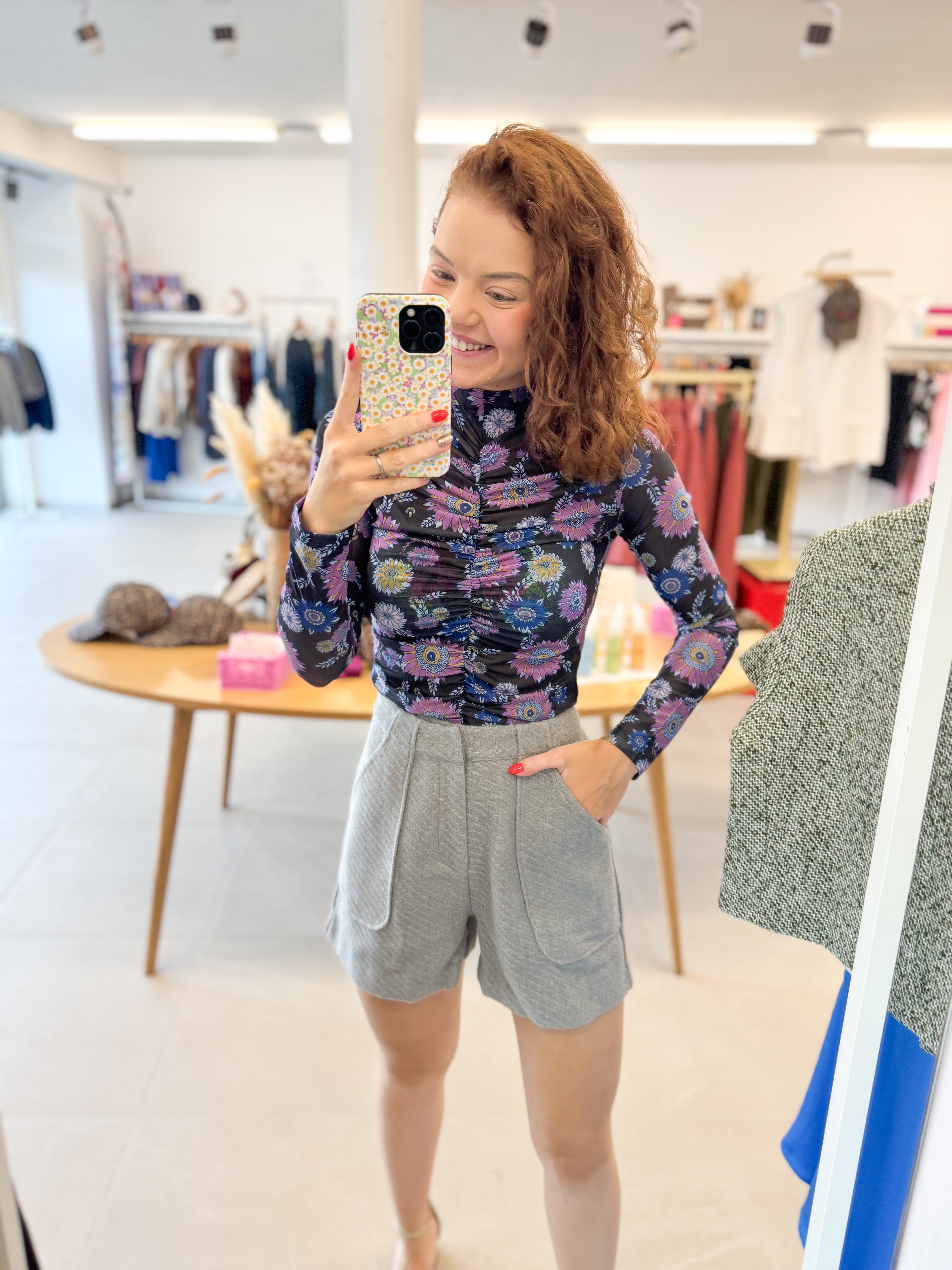 Short Clara - Grey
