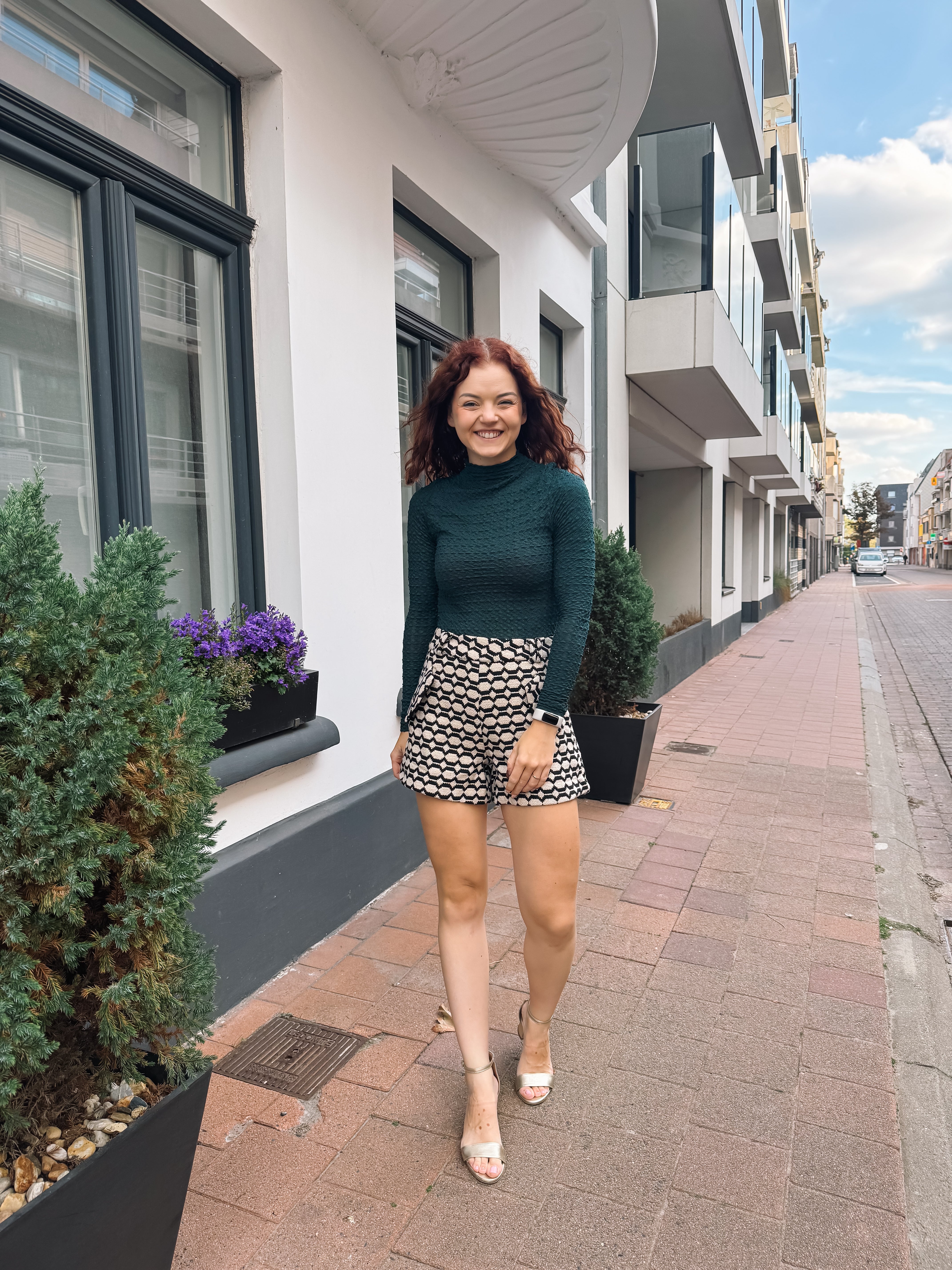 Short Millie - Black/White