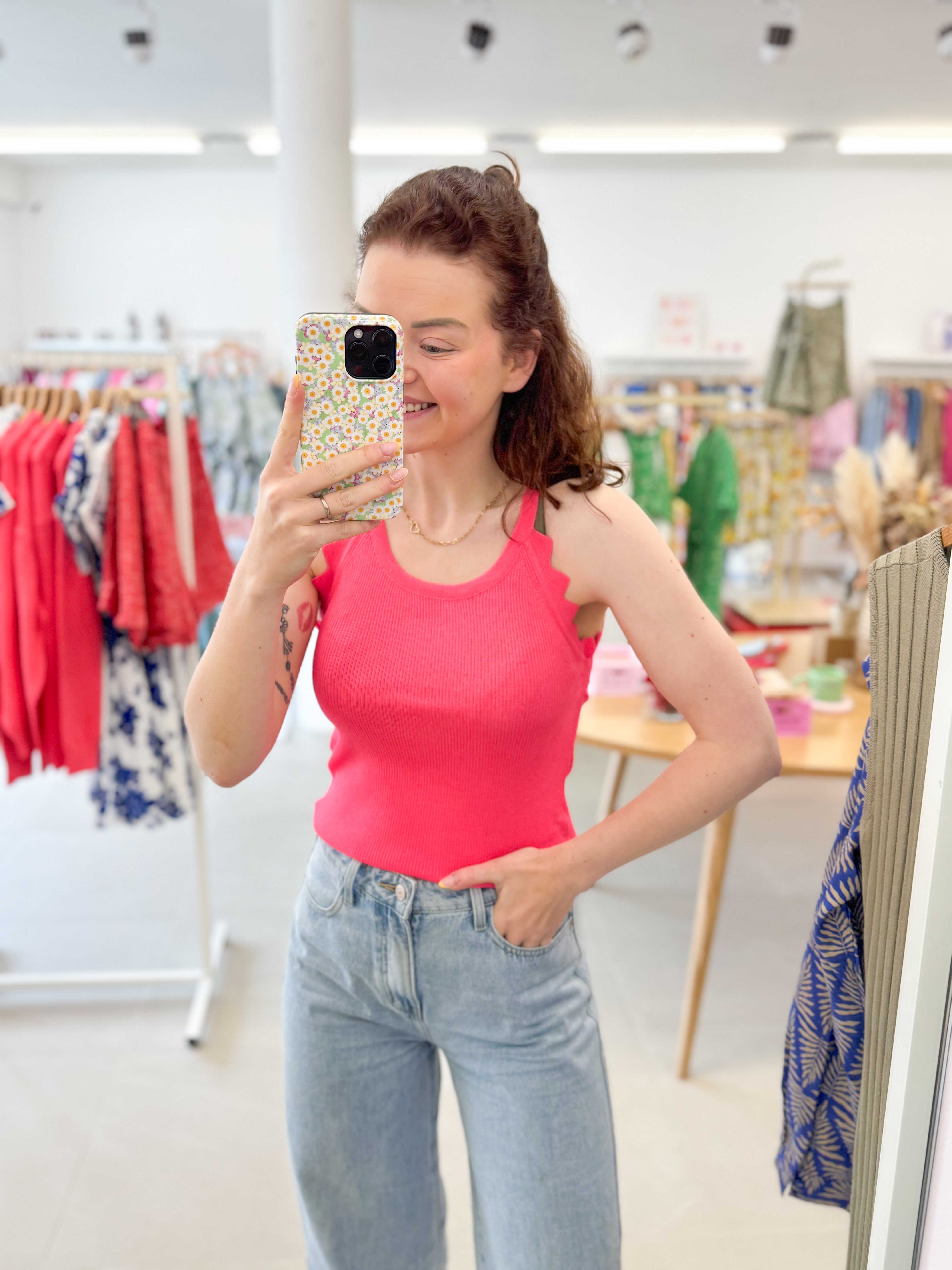 Summer top - Fuchsia