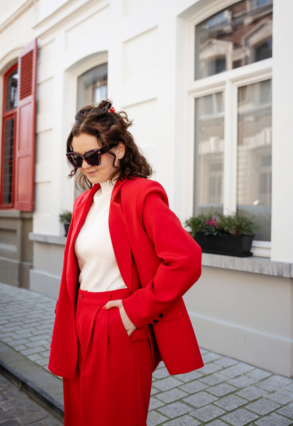 Spring blazer - Red
