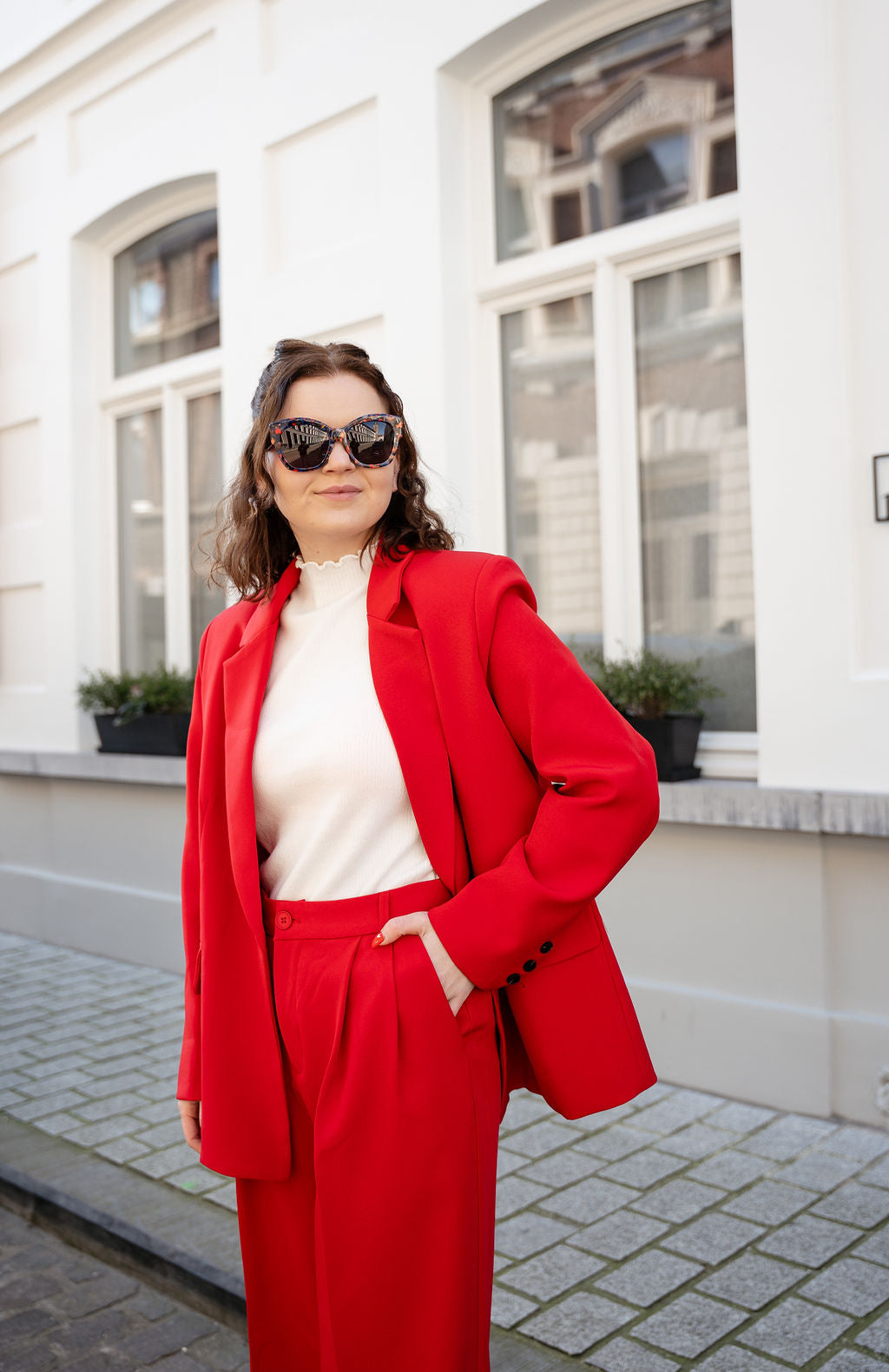Spring blazer - Red