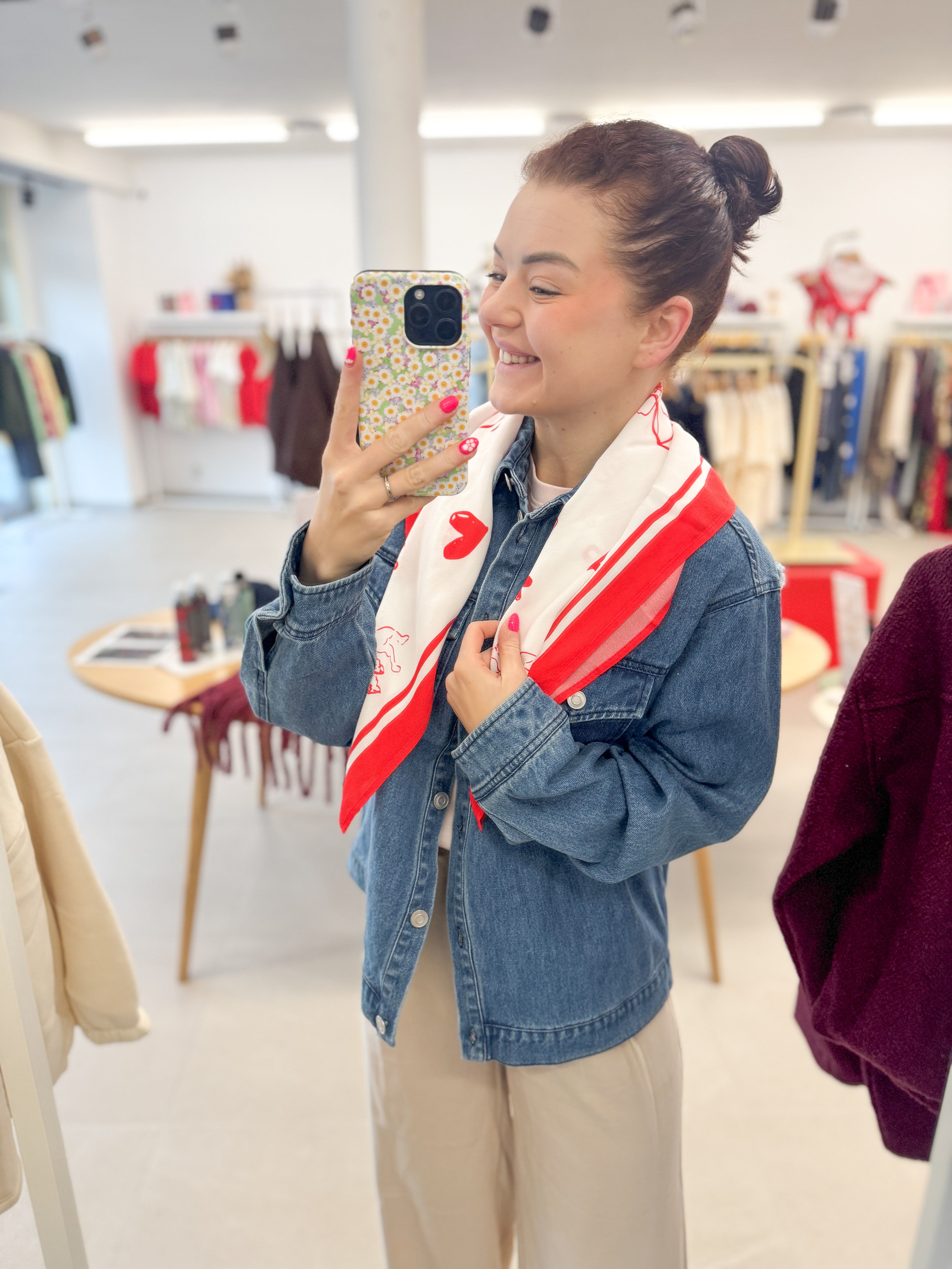 PanyaSZ Scarf - Ice - White