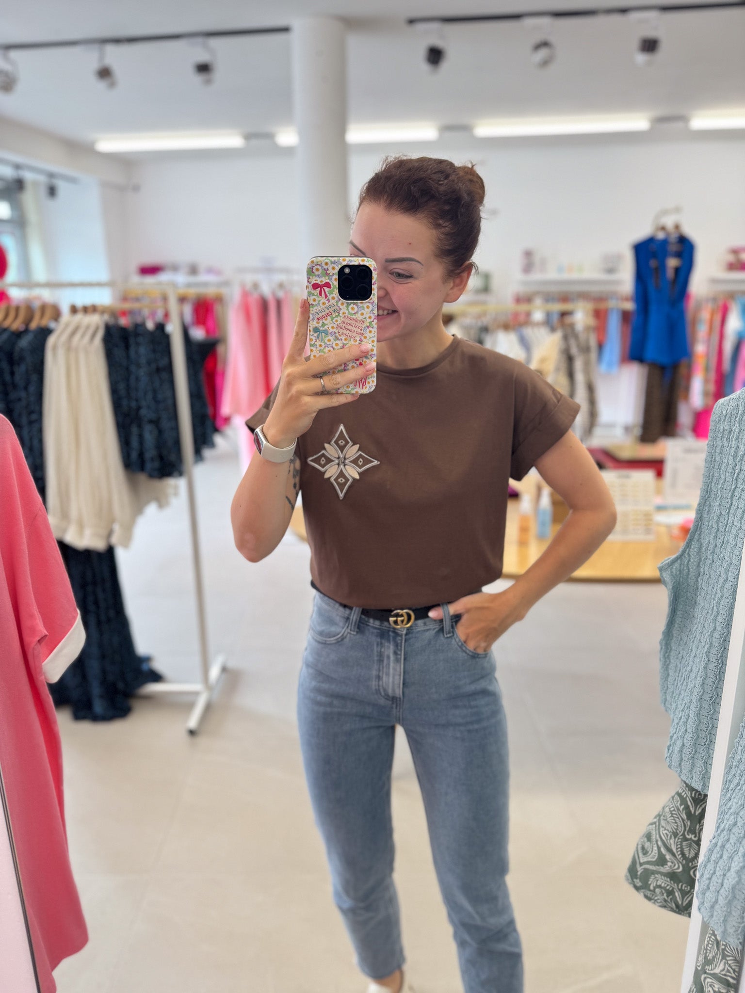 T-shirt Maysa - Brown