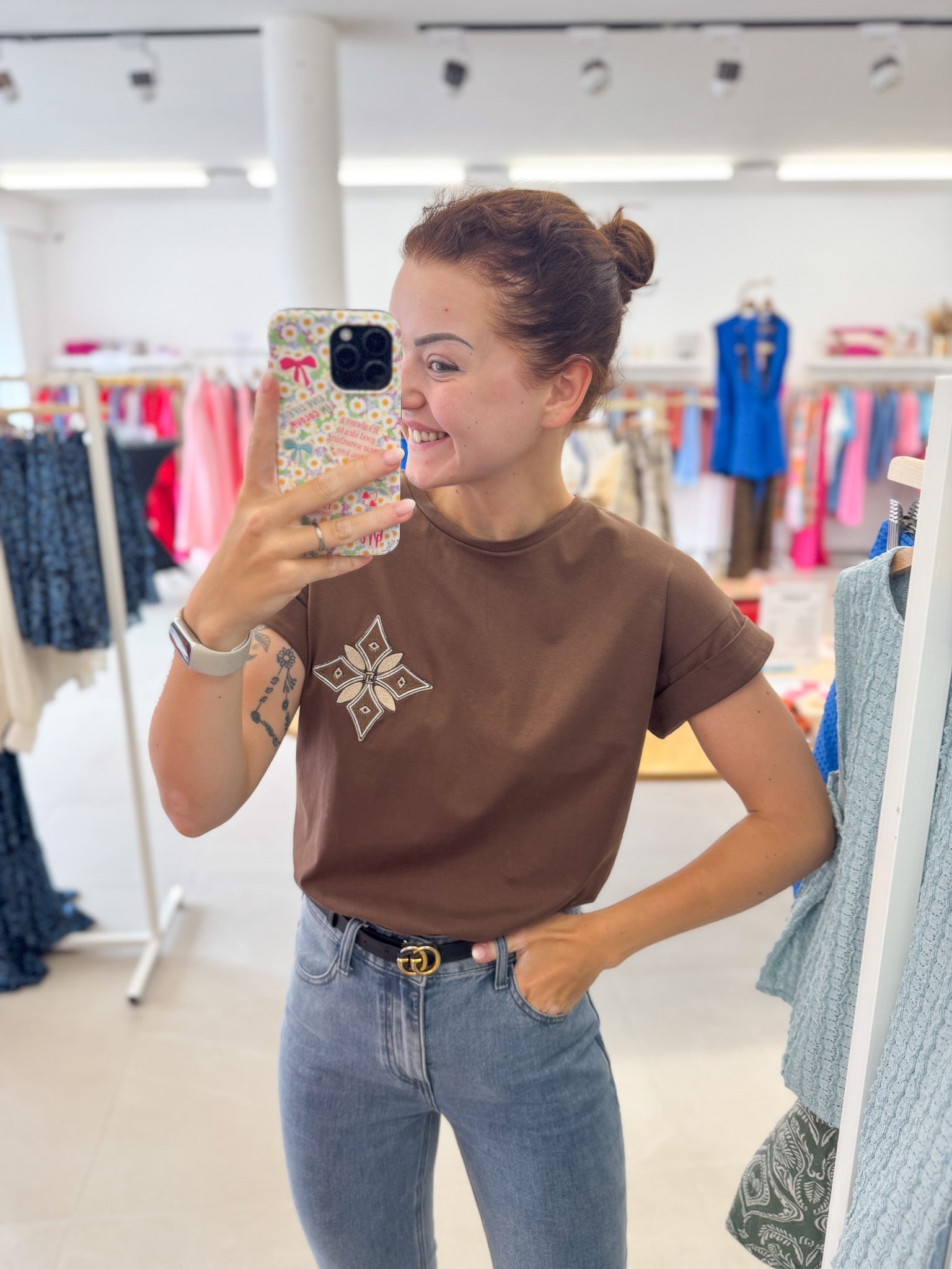 T-shirt Maysa - Brown