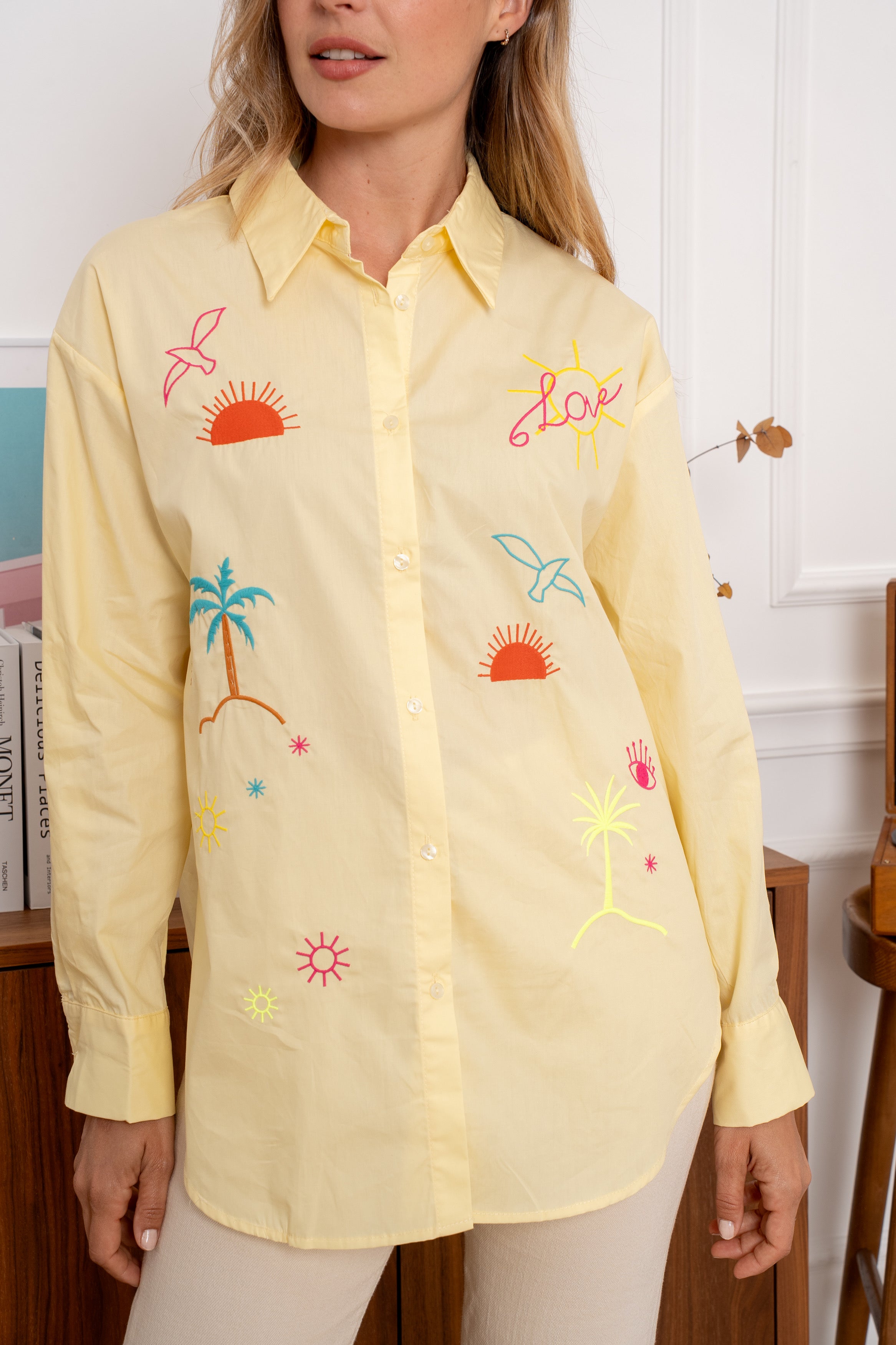 Sunny love blouse - Yellow