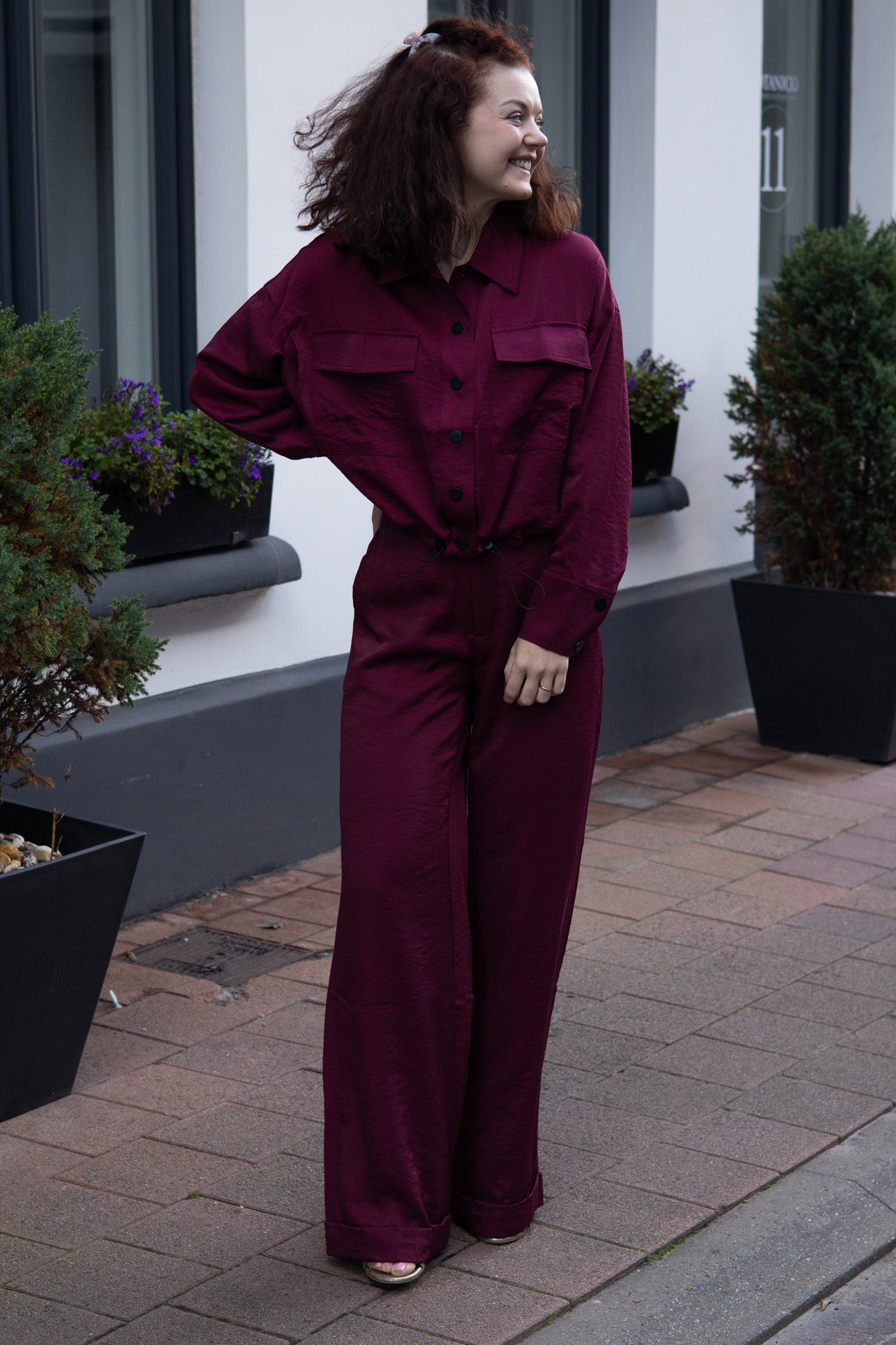 Blouse Tilde - Burgundy