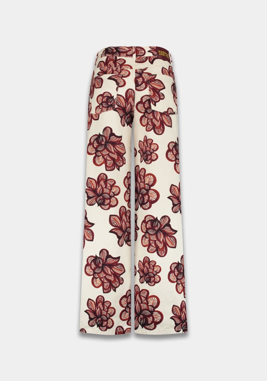 Mayra jeans - Desert flower ecru