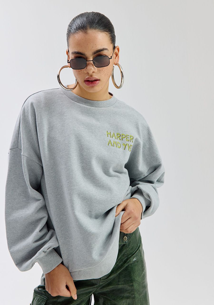 Club Avocado sweater - Grey
