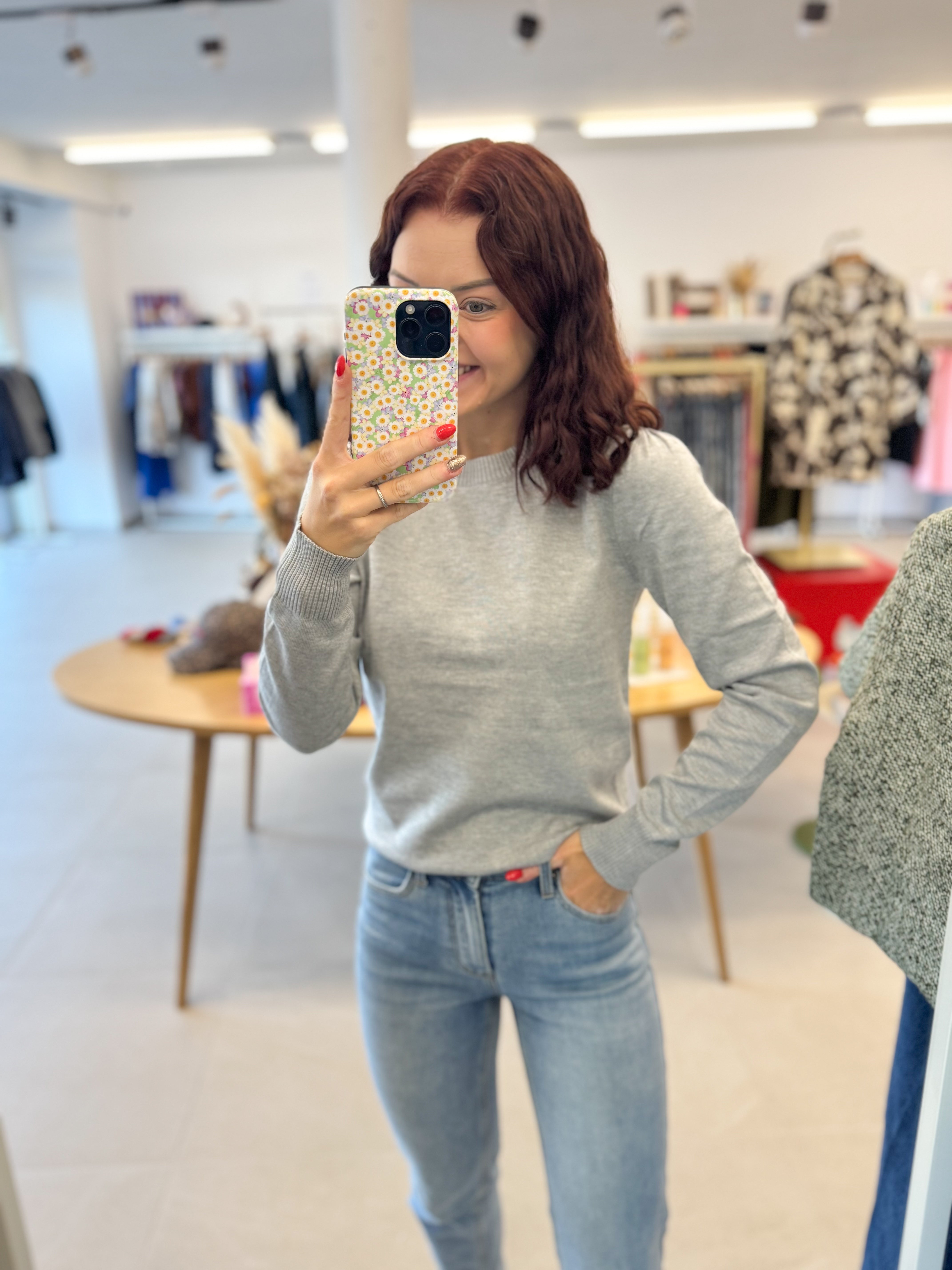 Mila SZ Pullover - grey