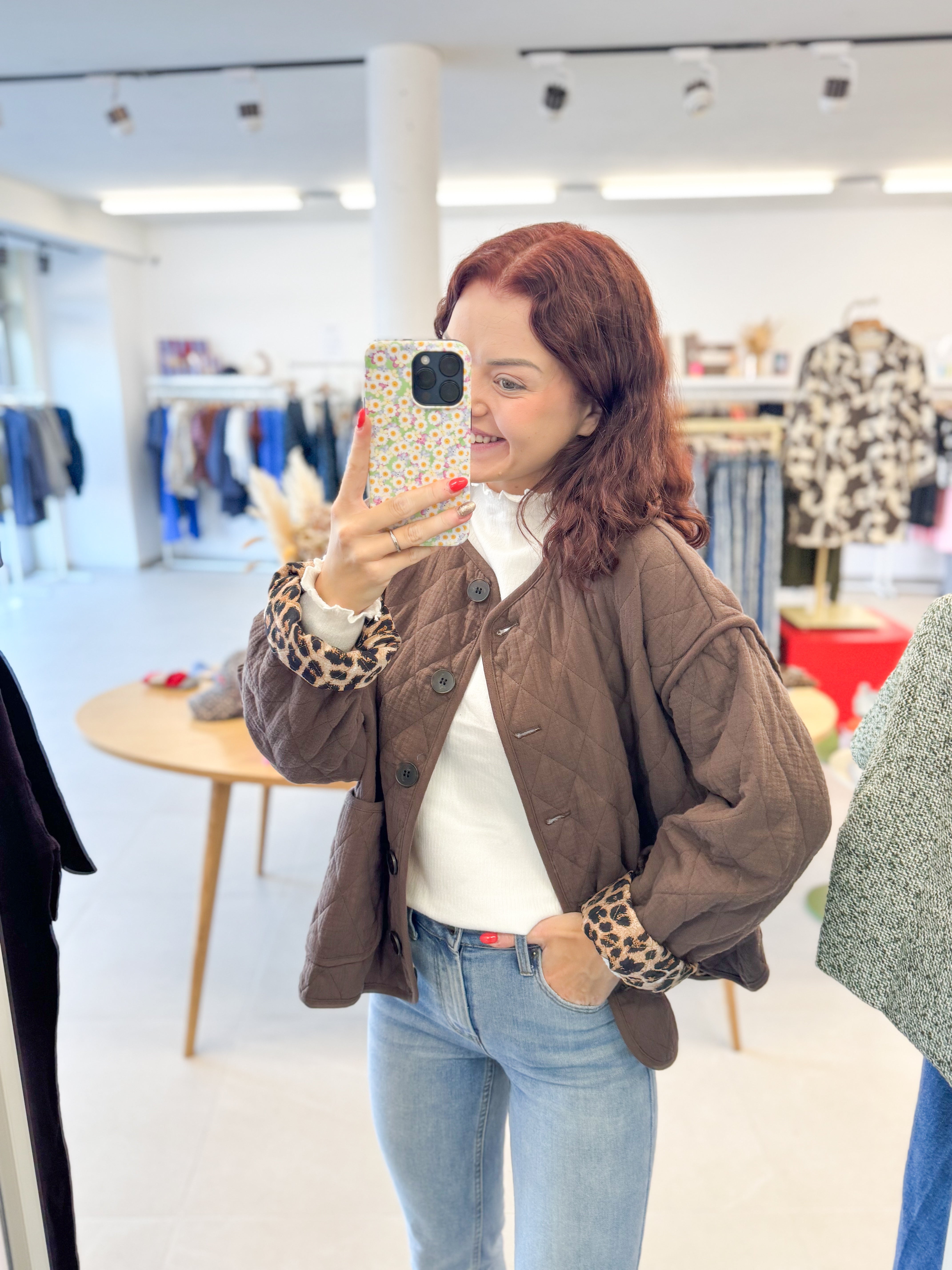 Reversible jacket - Leopard
