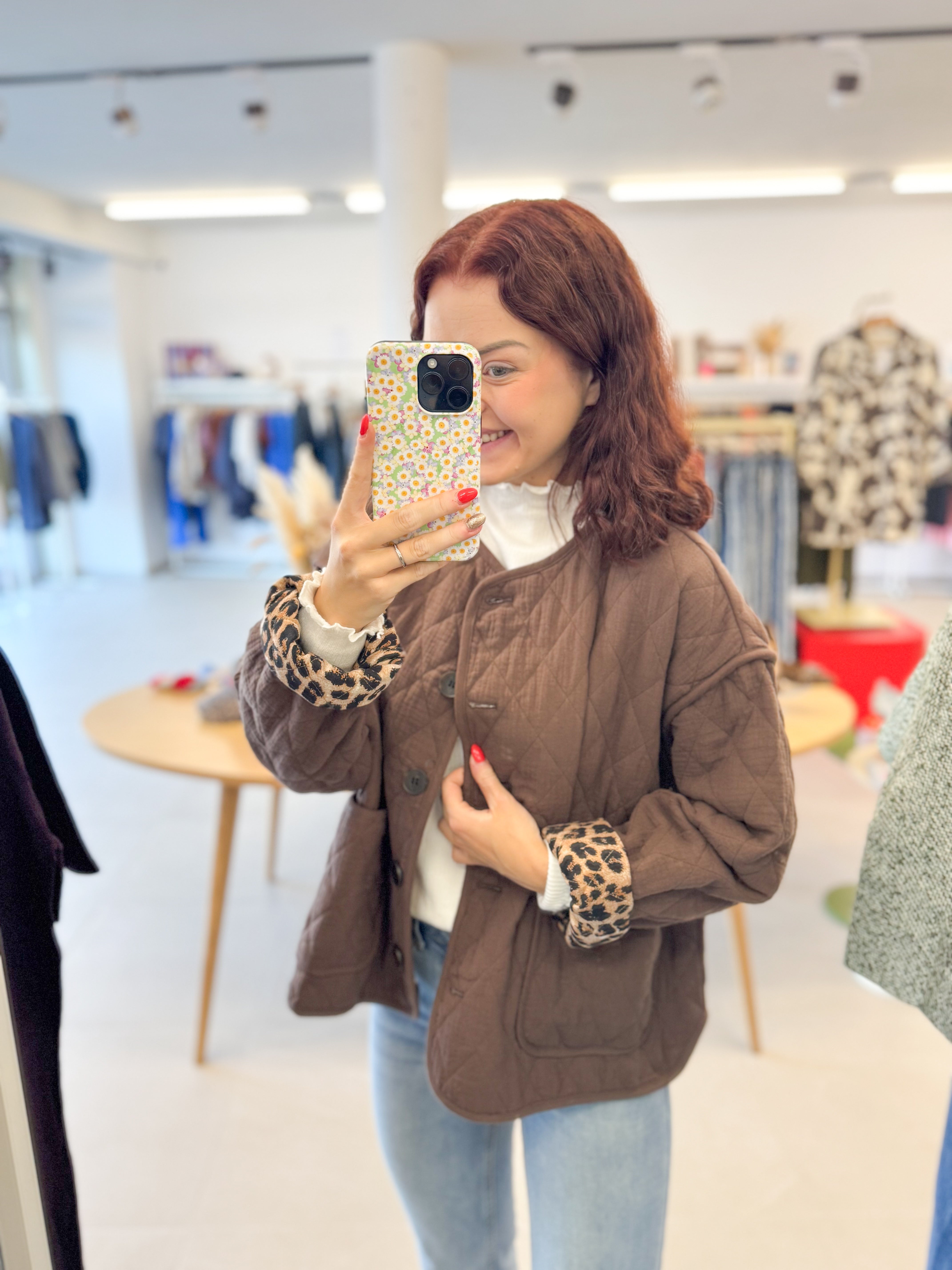 Reversible jacket - Leopard