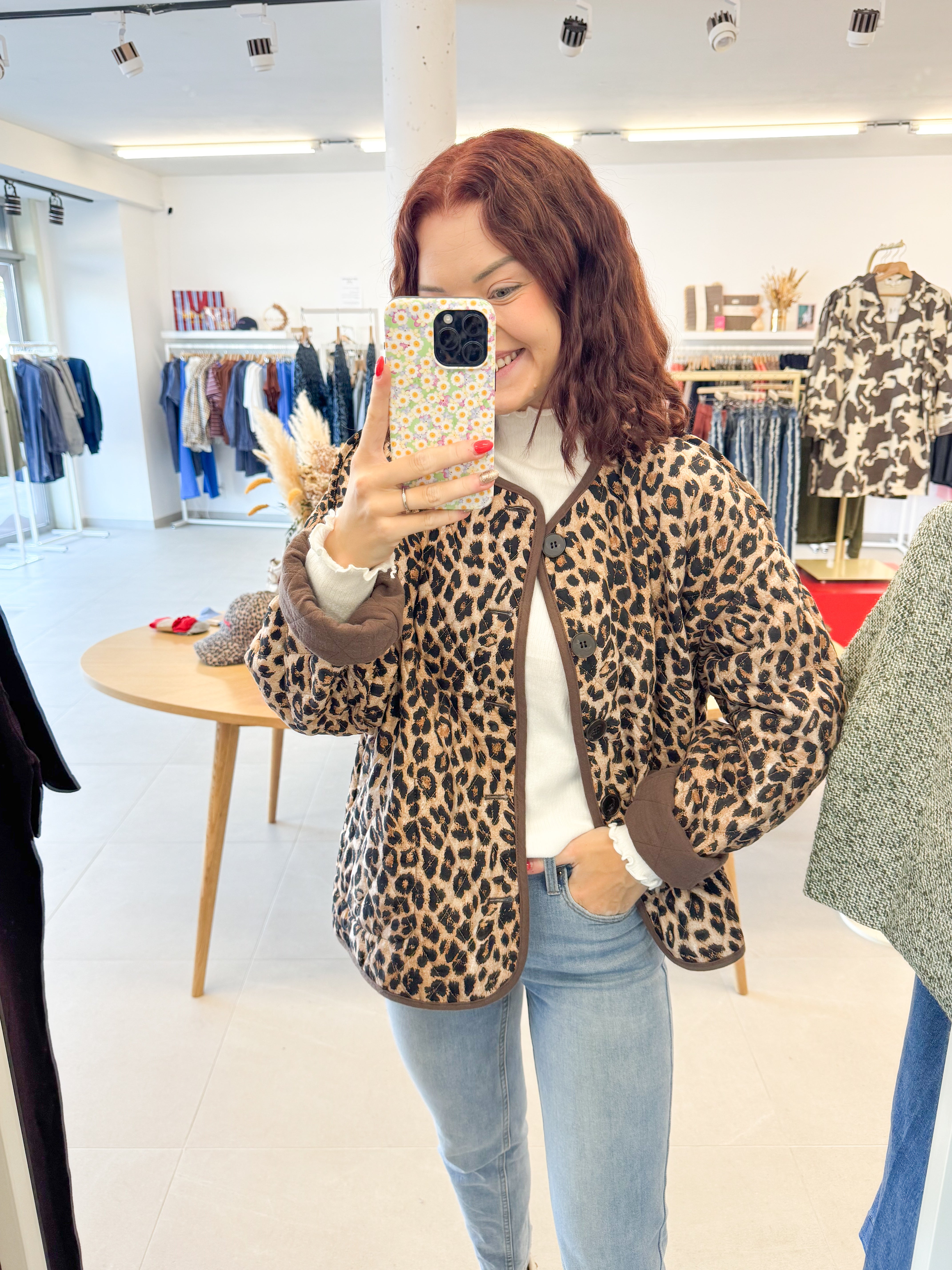 Reversible jacket - Leopard