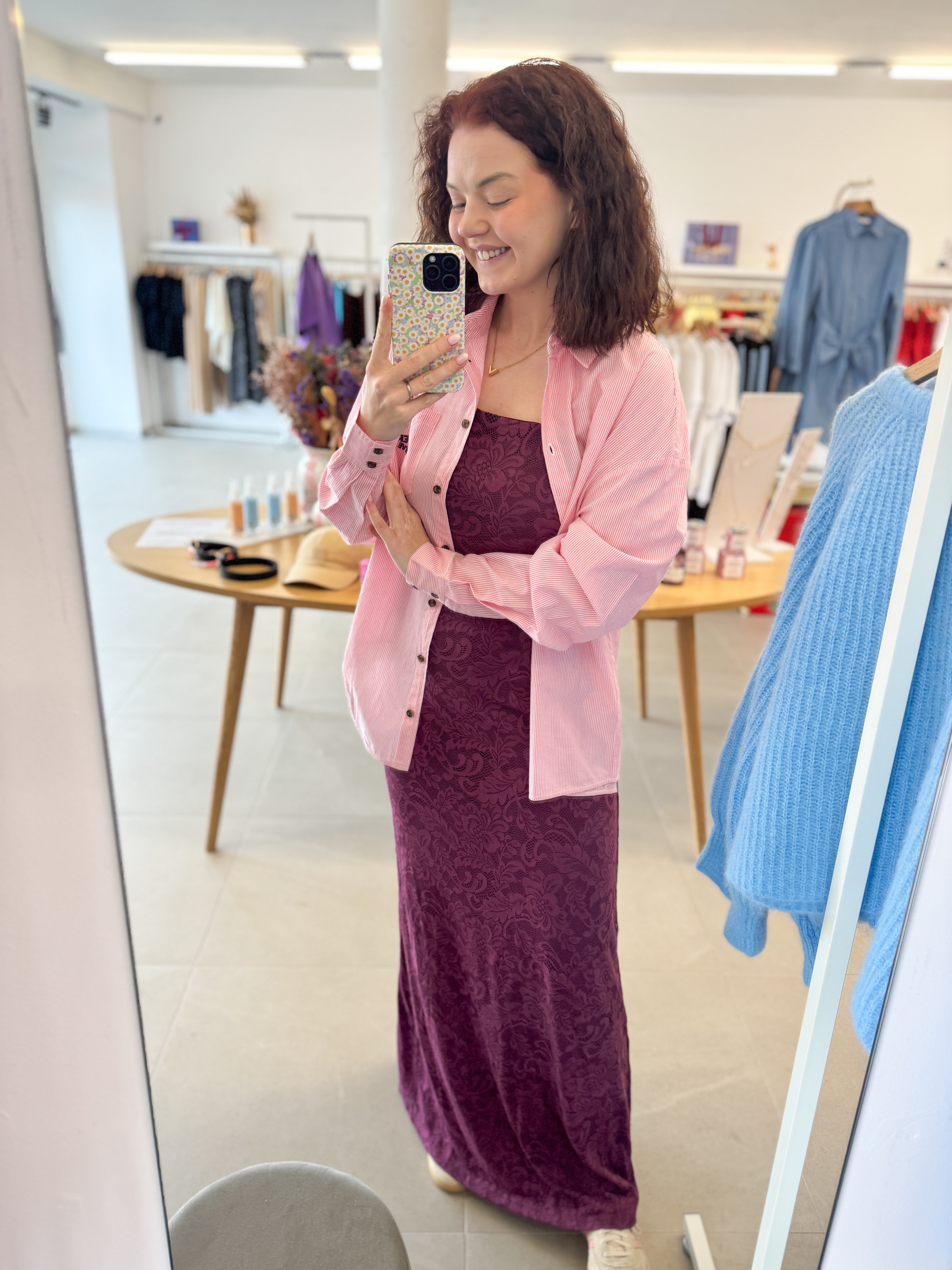 Vivien Dress - Cassis