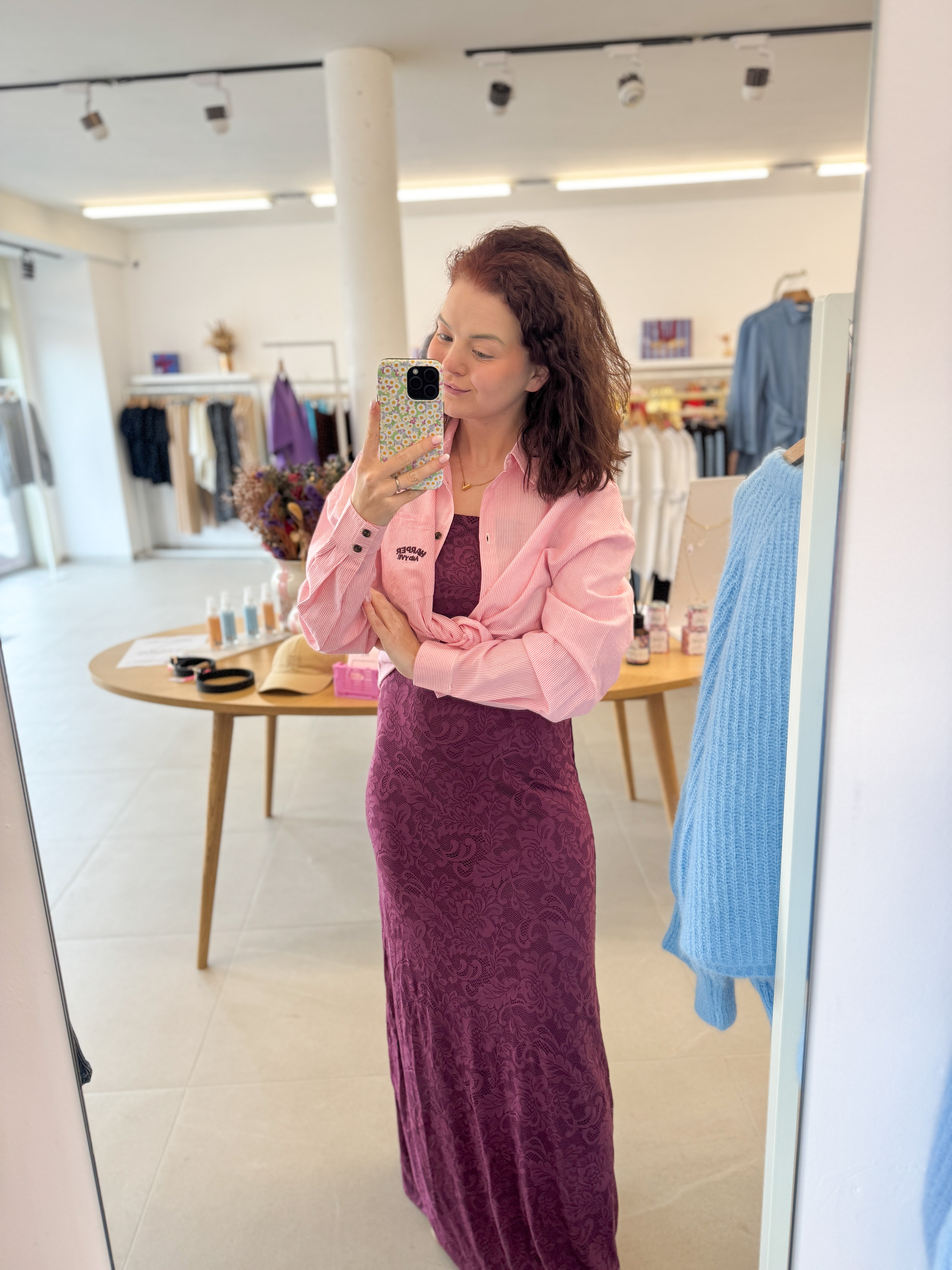 Vivien Dress - Cassis