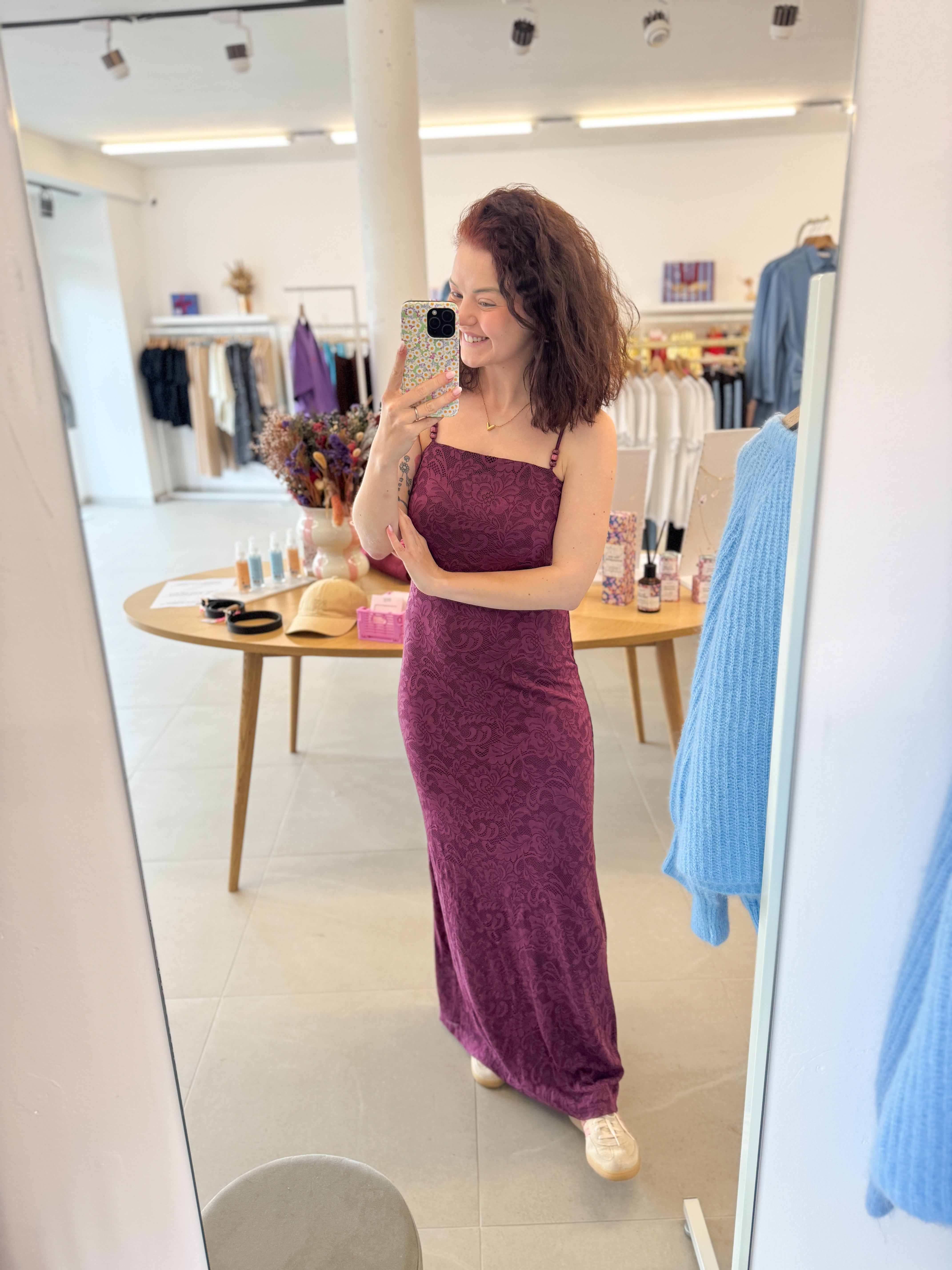 Vivien Dress - Cassis