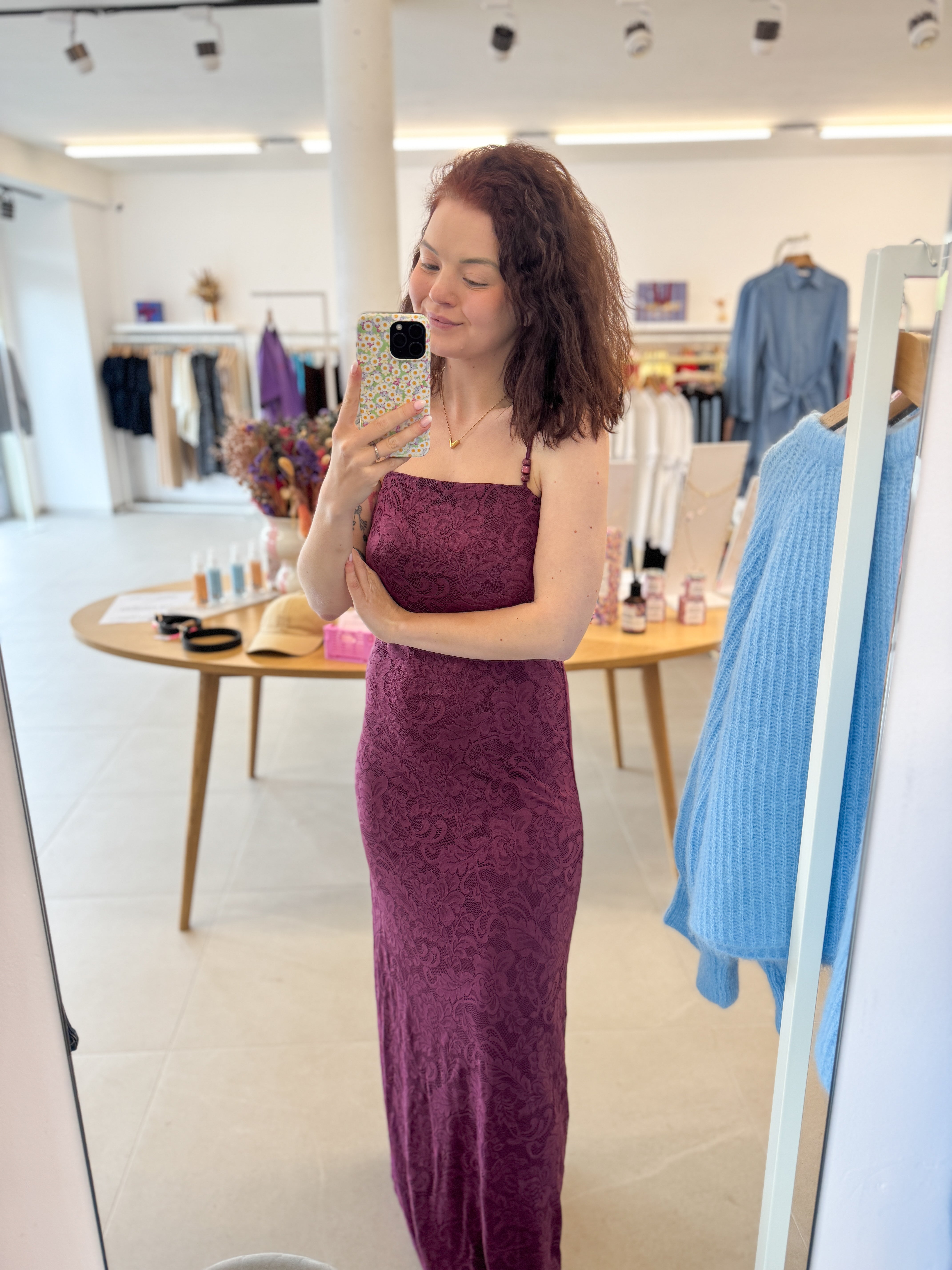 Vivien Dress - Cassis