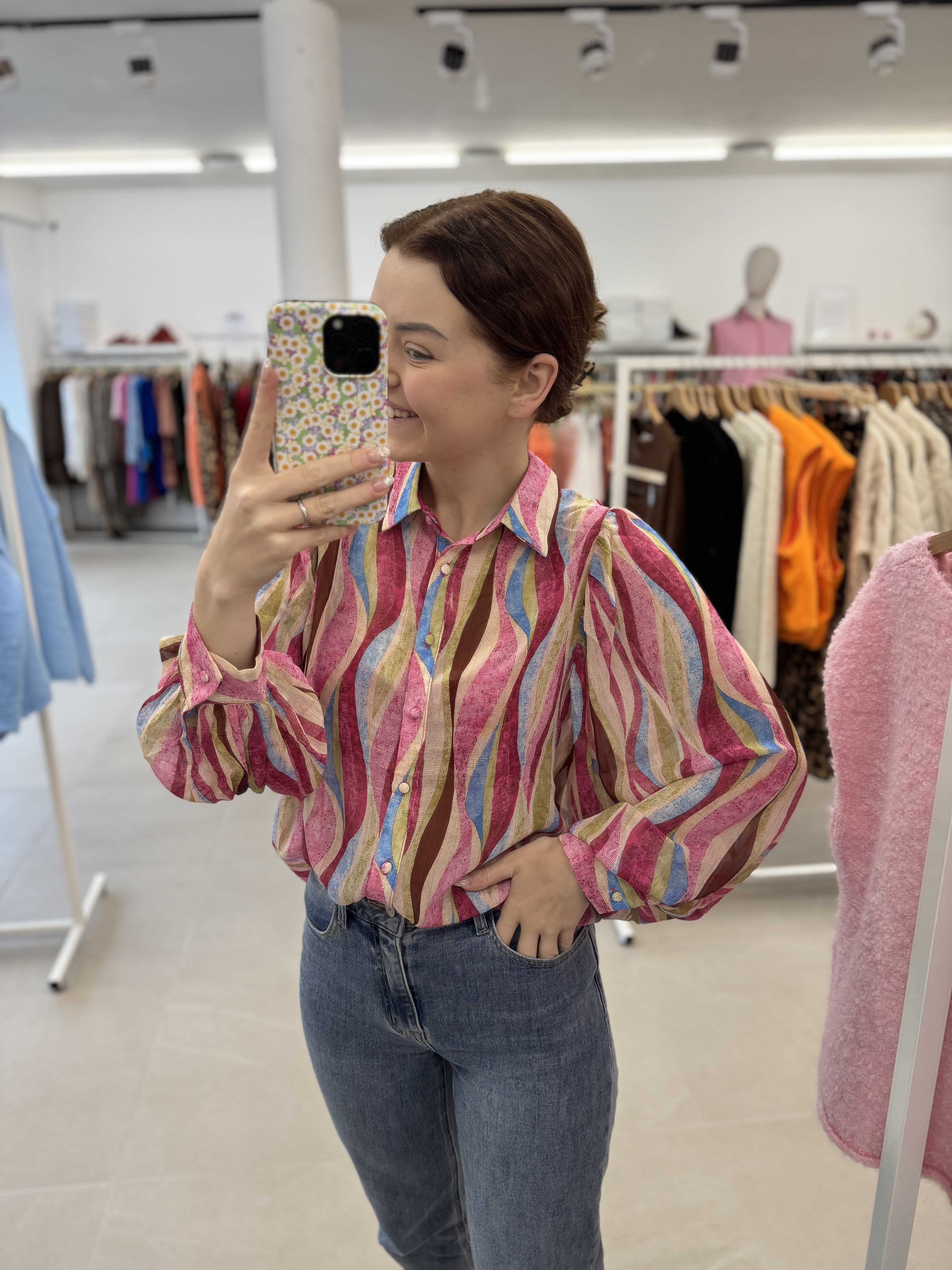 Pretty multicolor blouse