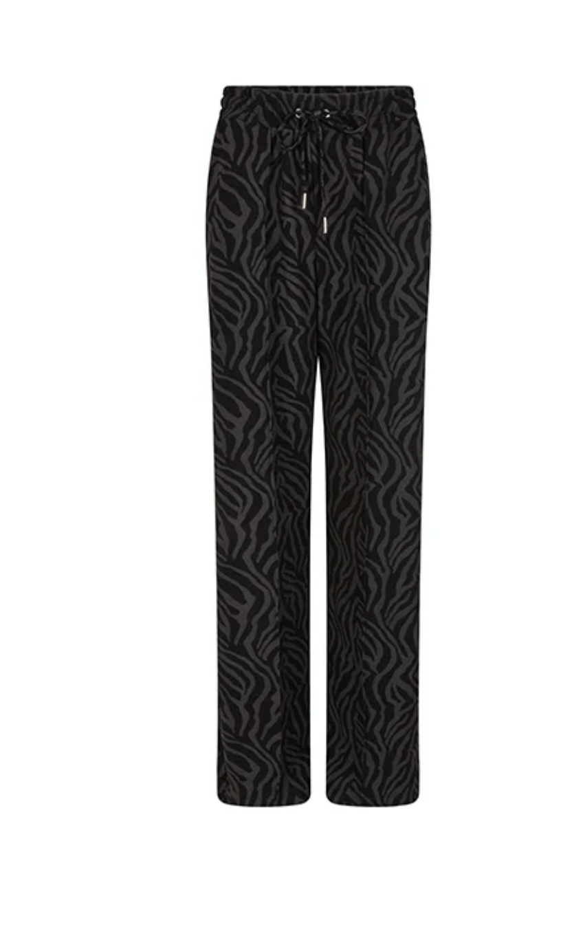 Trouser Ida - Grey Zebra