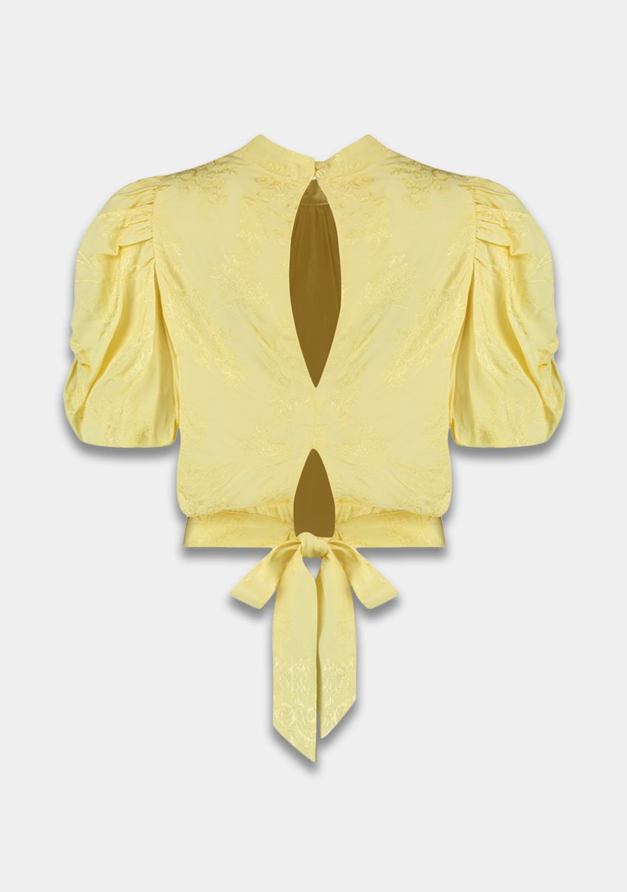 Macey Blouse - Light Yellow
