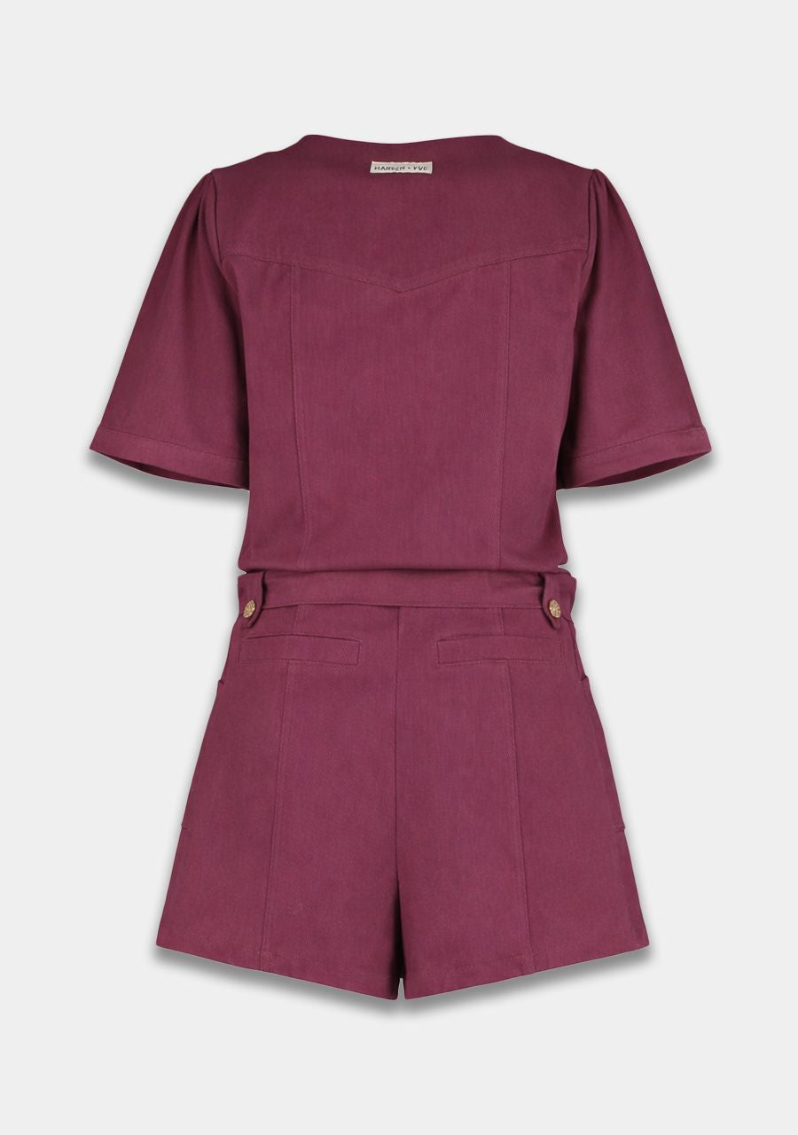 Yael Jumpsuit - Cassis