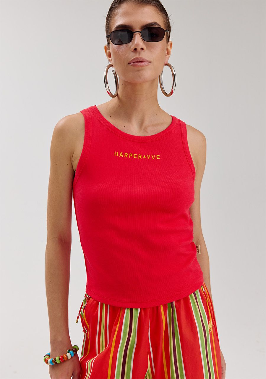 Yenn Top - Poppy Red