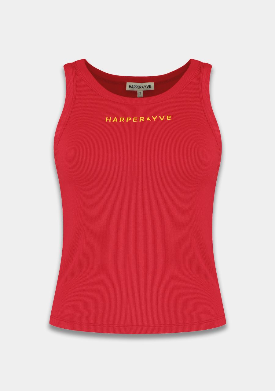 Yenn Top - Poppy Red